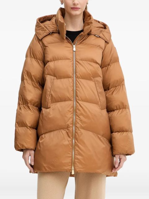 PINKO hooded quilted jacket - Orange - zdjęcie produktu nr 1