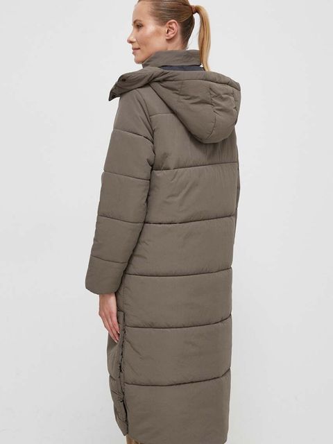 Jack Wolfskin kurtka Karolinger damska kolor szary zimowa 1207481