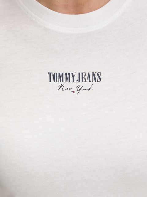 Tommy Jeans t-shirt damski kolor biały DW0DW20913