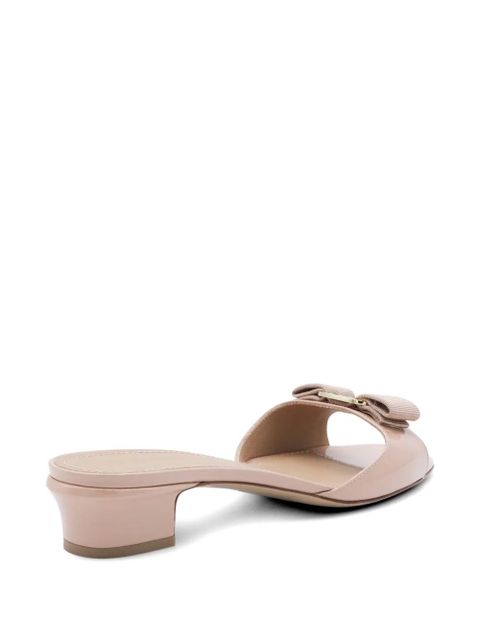 Ferragamo bow-embellishment sandals - Pink