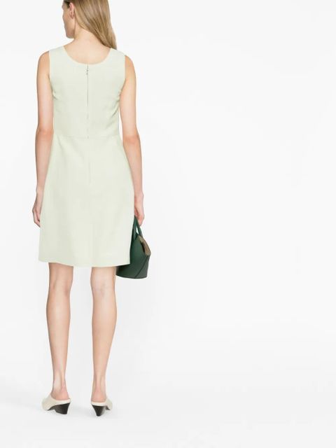 Jil Sander sleeveless A-line minidress - Green