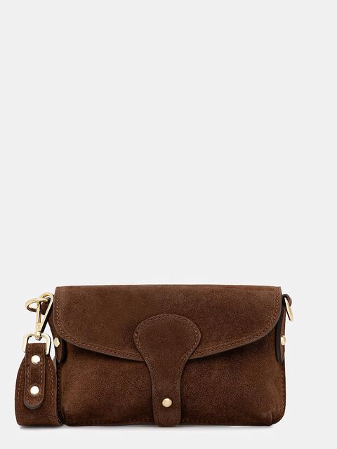 Answear.LAB torebka crossbody damska zamszowa - zdjęcie produktu nr 1