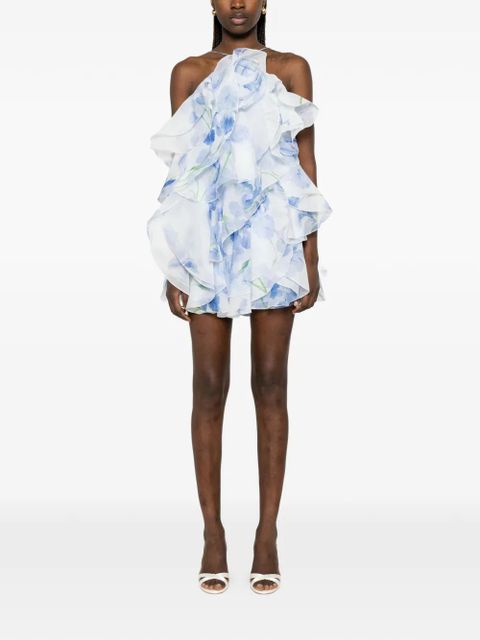 Aje Pandorea layered floral mini dress - White - zdjęcie produktu nr 2