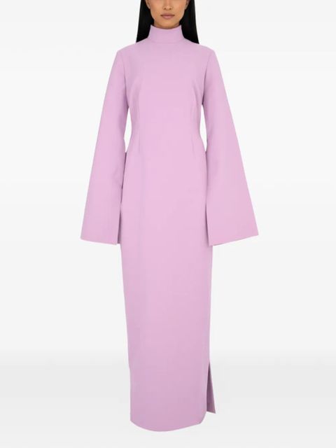 Solace London Josefine funnel-neck maxi dress - Pink - zdjęcie produktu nr 2
