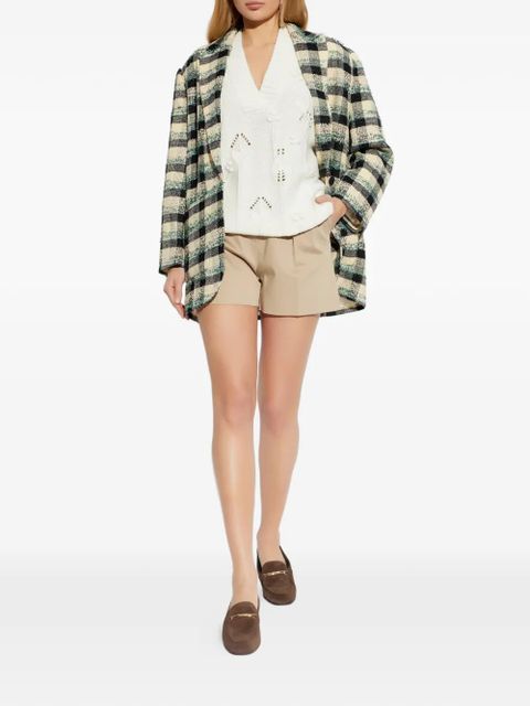 Max Mara pleated shorts - Neutrals - zdjęcie produktu nr 2