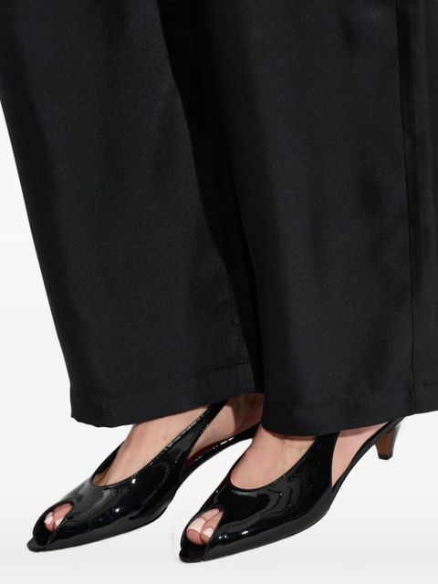 NEOUS Hamal peep-toe slingback pumps - Black