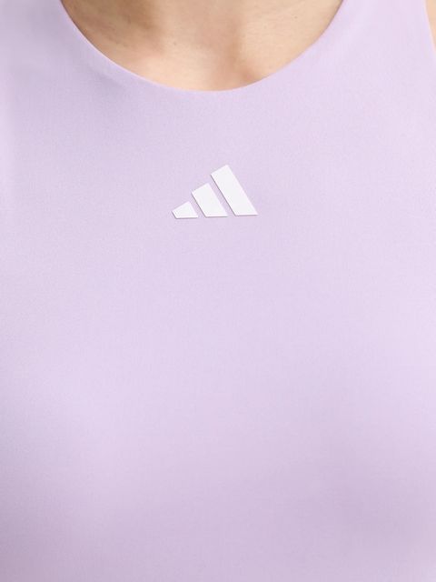 adidas Performance sukienka sportowa GAMESET kolor fioletowy mini rozkloszowana JW2980