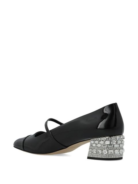 Jimmy Choo Elisa crystal pumps - Black