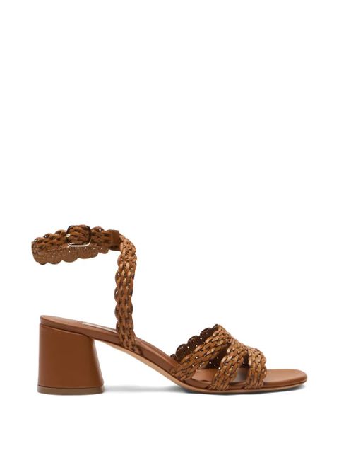 Casadei Avenida woven sandals - Brown - zdjęcie produktu nr 1