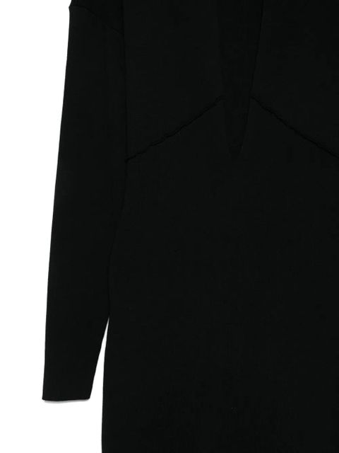 ENTIRE STUDIOS V-neck maxi dress - Black