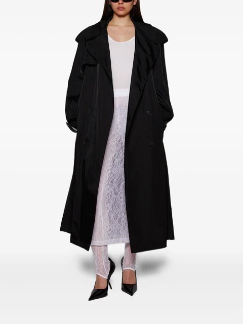 WARDROBE.NYC lace tube midi skirt - White - zdjęcie produktu nr 2