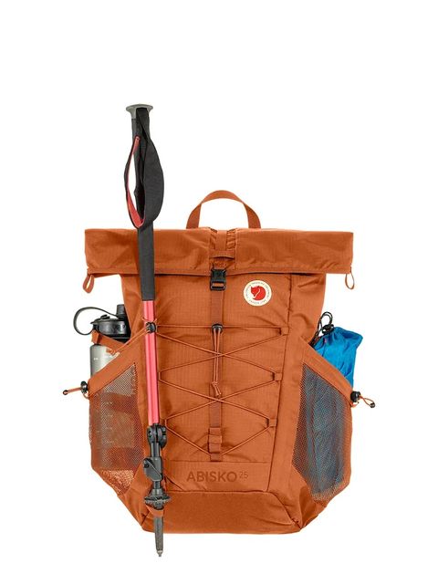 Fjallraven plecak Abisko Hike Foldsack kolor czarny duży gładki F27222-550