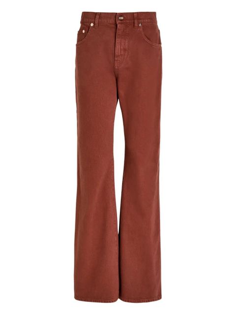 Gabriela Hearst Willa bootcut jeans - Brown - zdjęcie produktu nr 1