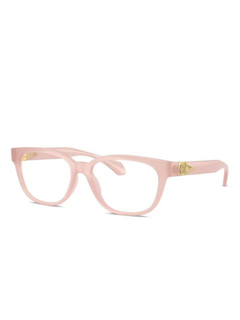 Versace Eyewear Medusa Head square-frame glasses - Pink - zdjęcie produktu nr 2
