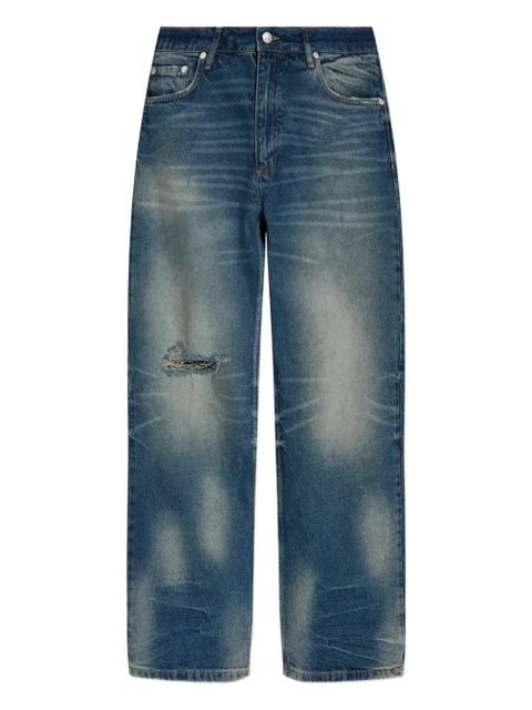 MISBHV frayed-knee jeans - Blue - zdjęcie produktu nr 1