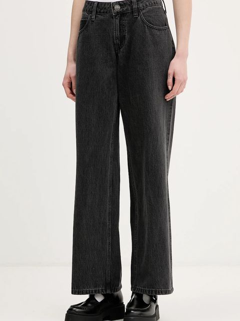 Hollister Co. jeansy damskie high waist KI355-5762-977 - zdjęcie produktu nr 1