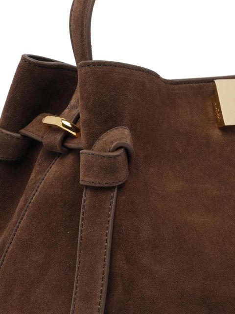 Yuzefi suede clutch bag - Brown