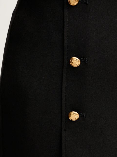 Karl Lagerfeld spódnica kolor czarny mini prosta A4W12008