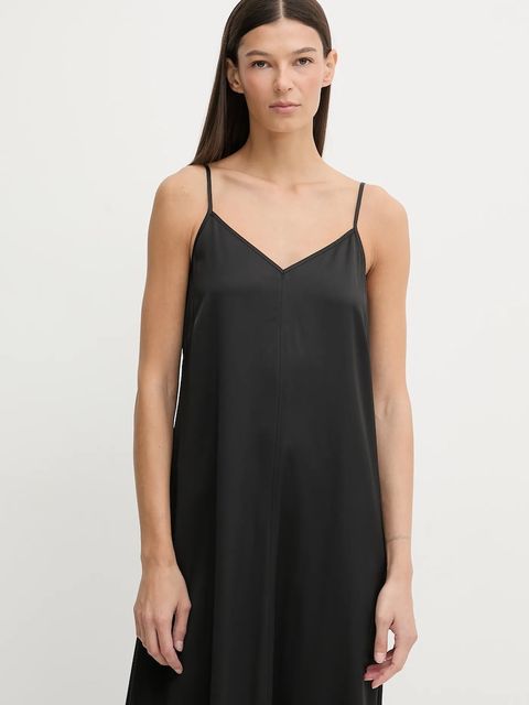 Marc O'Polo sukienka kolor czarny 510118121325