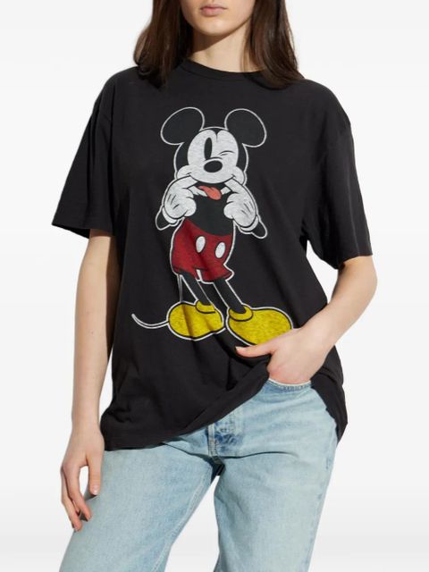 RE/DONE Silly Mickey Mouse T-shirt - Black