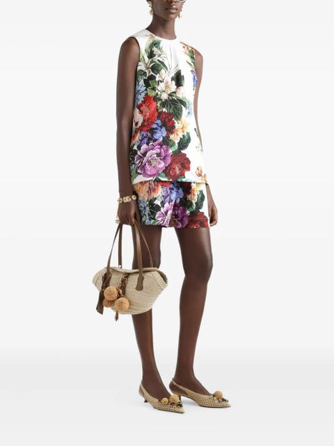 Dolce & Gabbana floral-print blouse - White