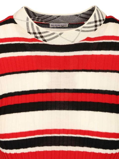 Burberry striped T-shirt - Neutrals