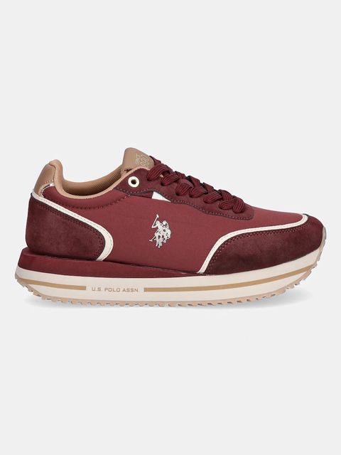 U.S. Polo Assn. sneakersy SACHA009E damskie kolor bordowy SACHA009W/ENH3 - zdjęcie produktu nr 2
