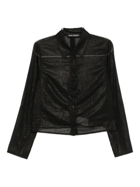 OUR LEGACY Auto shirt - Black