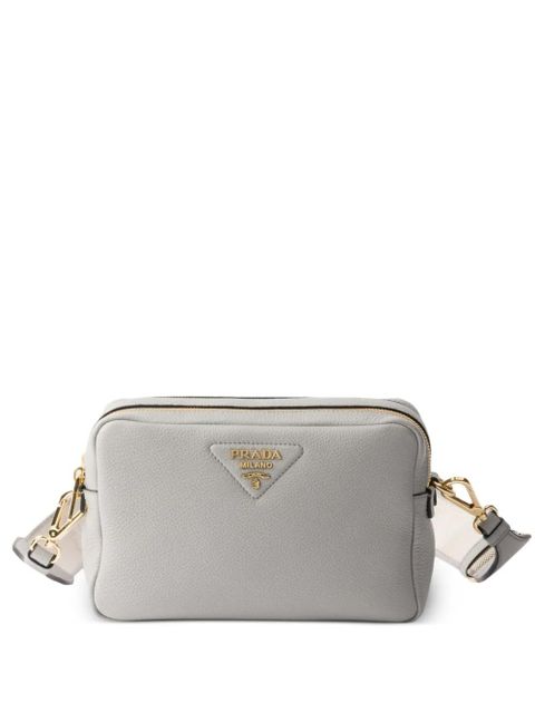 Prada small leather shoulder bag - Grey