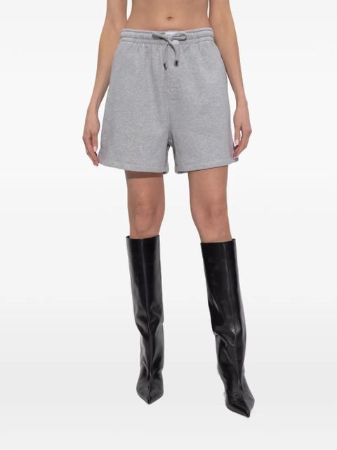 The Attico drawstring-fastening shorts - Grey