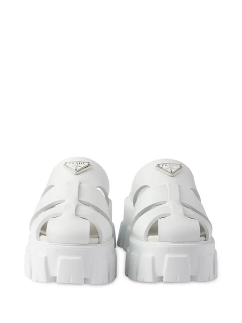 Prada Monolith mules - White - zdjęcie produktu nr 2