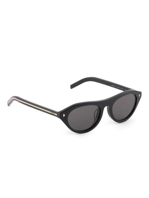 Prada Eyewear oval-frame sunglasses - Black - zdjęcie produktu nr 2