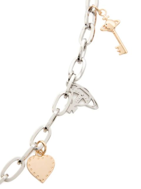Vivienne Westwood charm chain belt - Silver - zdjęcie produktu nr 2