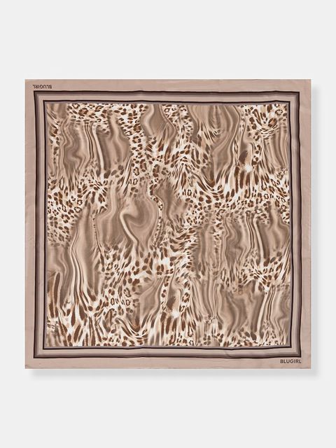 Blugirl Blumarine chusta damska z dodatkiem jedwabiu - zdjęcie produktu nr 2