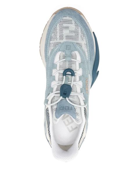 FENDI lace-up sneakers - Blue