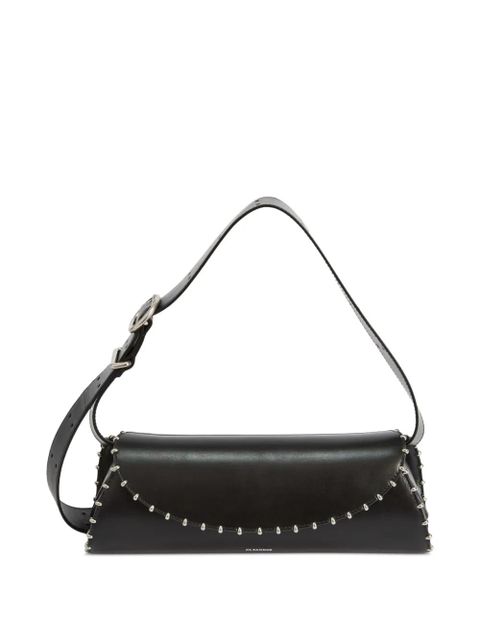 Jil Sander small Cannolo shoulder bag - Black - zdjęcie produktu nr 1