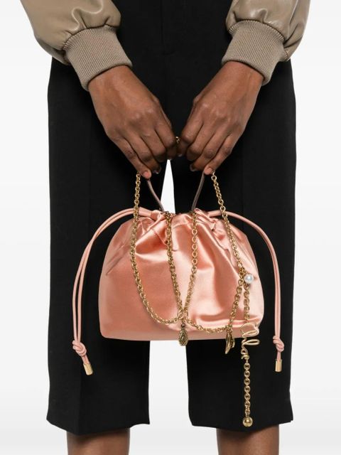 Chloé mini gathered tote bag - Pink - zdjęcie produktu nr 2