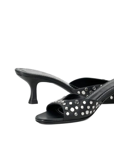 STAUD Brigitte studded brigitte sandals - Black