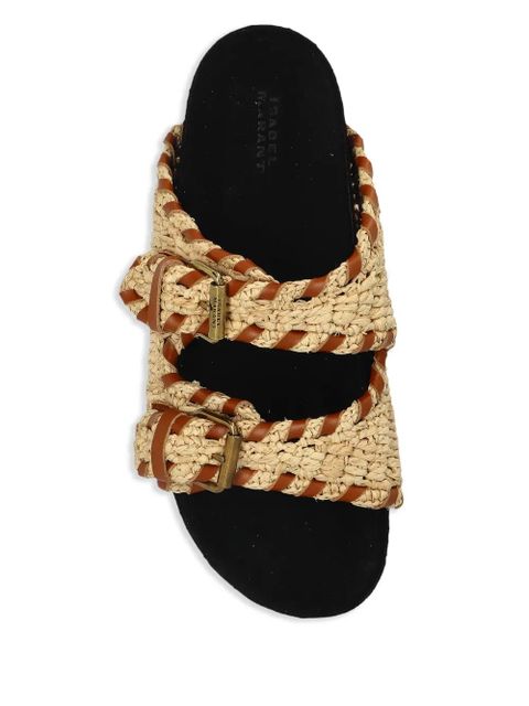 ISABEL MARANT Lennyo slides - Neutrals