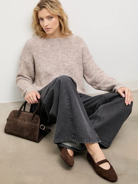 Answear.LAB sweter z wełną damski kolor beżowy - zdjęcie produktu nr 2