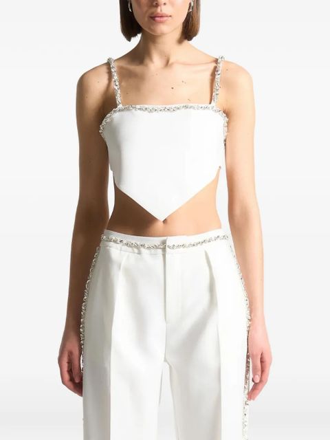 Manière De Voir Eloise embellished top - White - zdjęcie produktu nr 1
