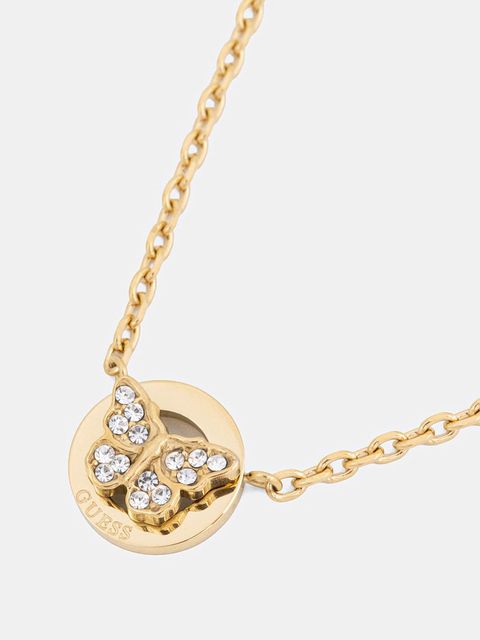 Guess naszyjnik damski ze stali nierdzewnej BORBOLETA - zdjęcie produktu nr 1