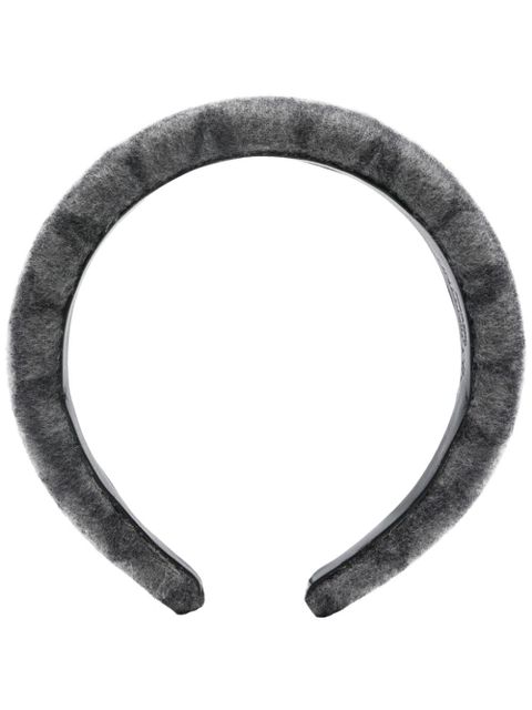Valentino Garavani VLogo headband - Grey
