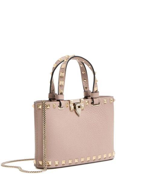 Valentino Garavani mini Rockstud tote bag - Pink - zdjęcie produktu nr 1