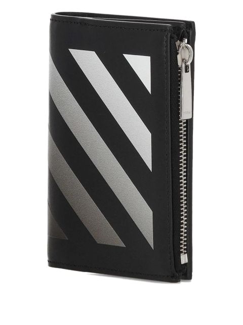Off-White Diag-stripe-print wallet - Black - zdjęcie produktu nr 2