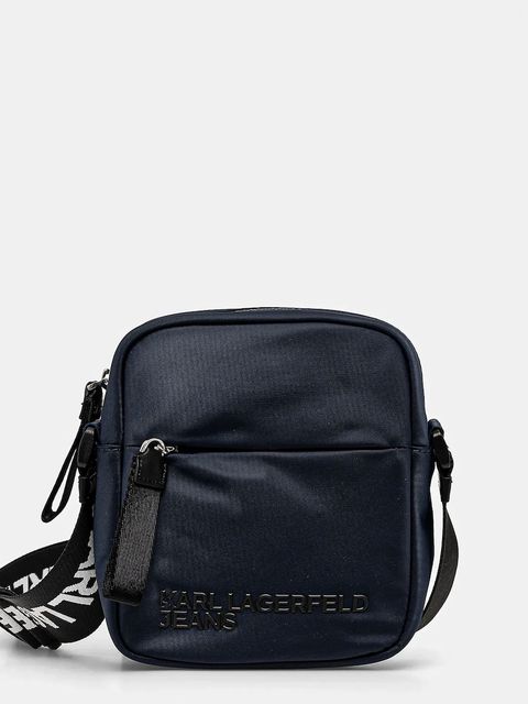 Karl Lagerfeld Jeans saszetka kolor granatowy A1M30337 - zdjęcie produktu nr 1