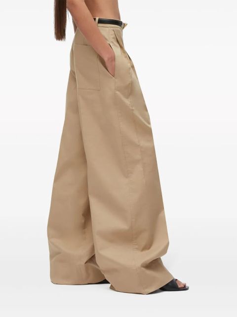 3.1 Phillip Lim pleat-detailing palazzo pants - Neutrals