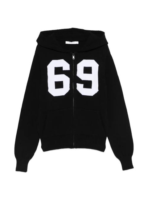 Gimaguas hooded zip cardigan - Black - zdjęcie produktu nr 1