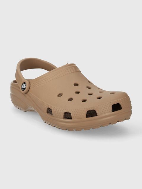 Crocs klapki Classic kolor brązowy 10001 - zdjęcie produktu nr 2