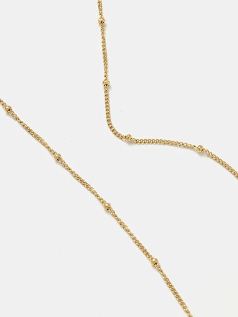 EDBLAD naszyjnik pozłacany Beaded Chain 127964 - zdjęcie produktu nr 2